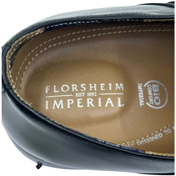 Florsheim Imperial Bio Comfort Mens Shoes Black Leather Oxfords 10D 12031 Preown main image 15